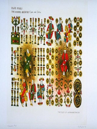 Item #29483 The Tarot of California. Redrawn from a nineteenth century Italian Piedmont Deck....